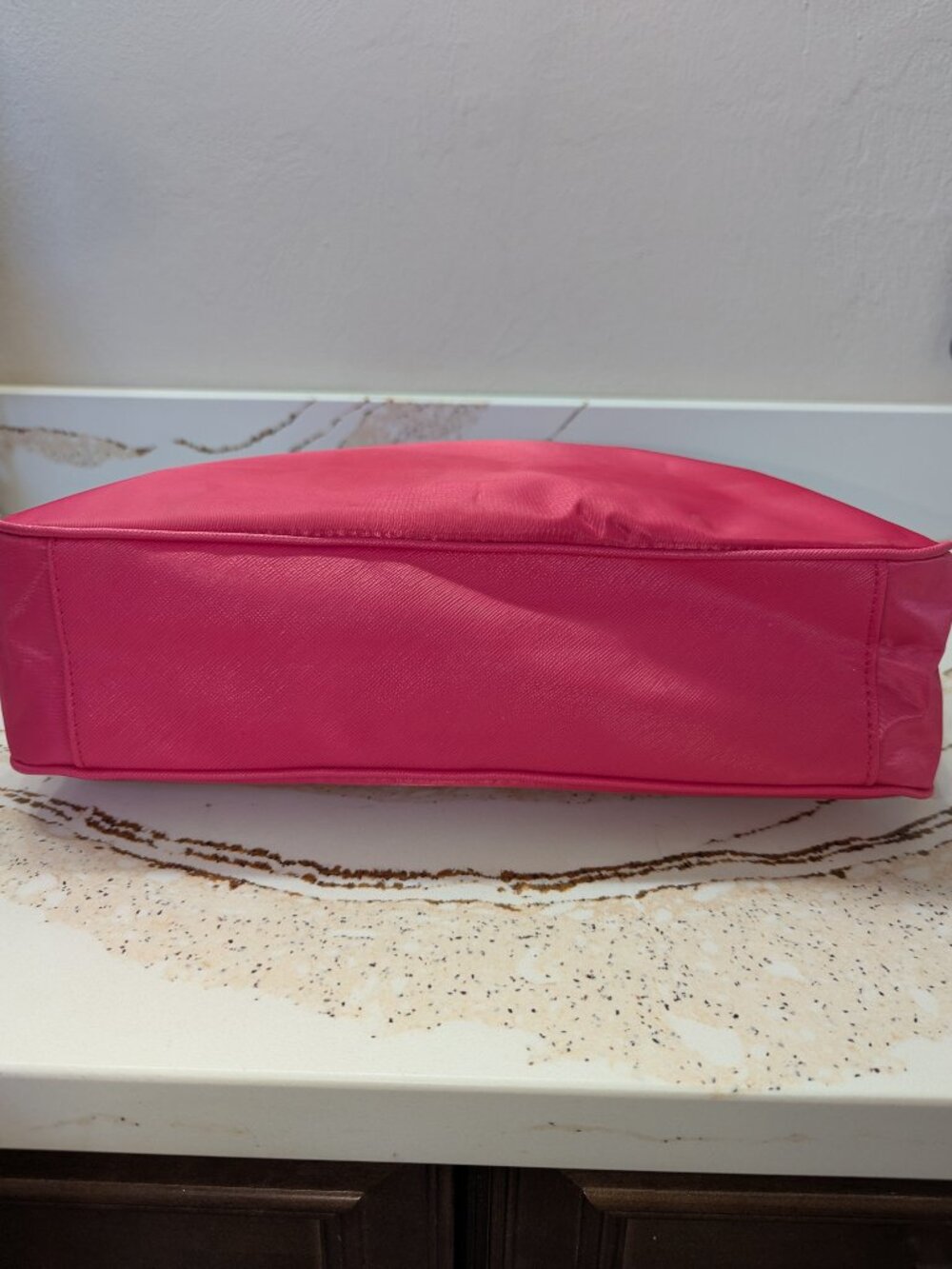 Victoria's Secret neon pink tote, EUC! - Picture 3 of 4